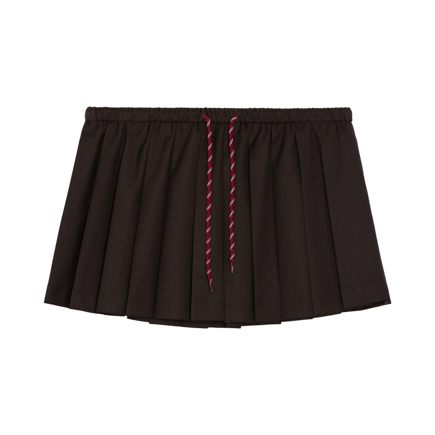 Women’s Drawstring Pleated Short Skirt
