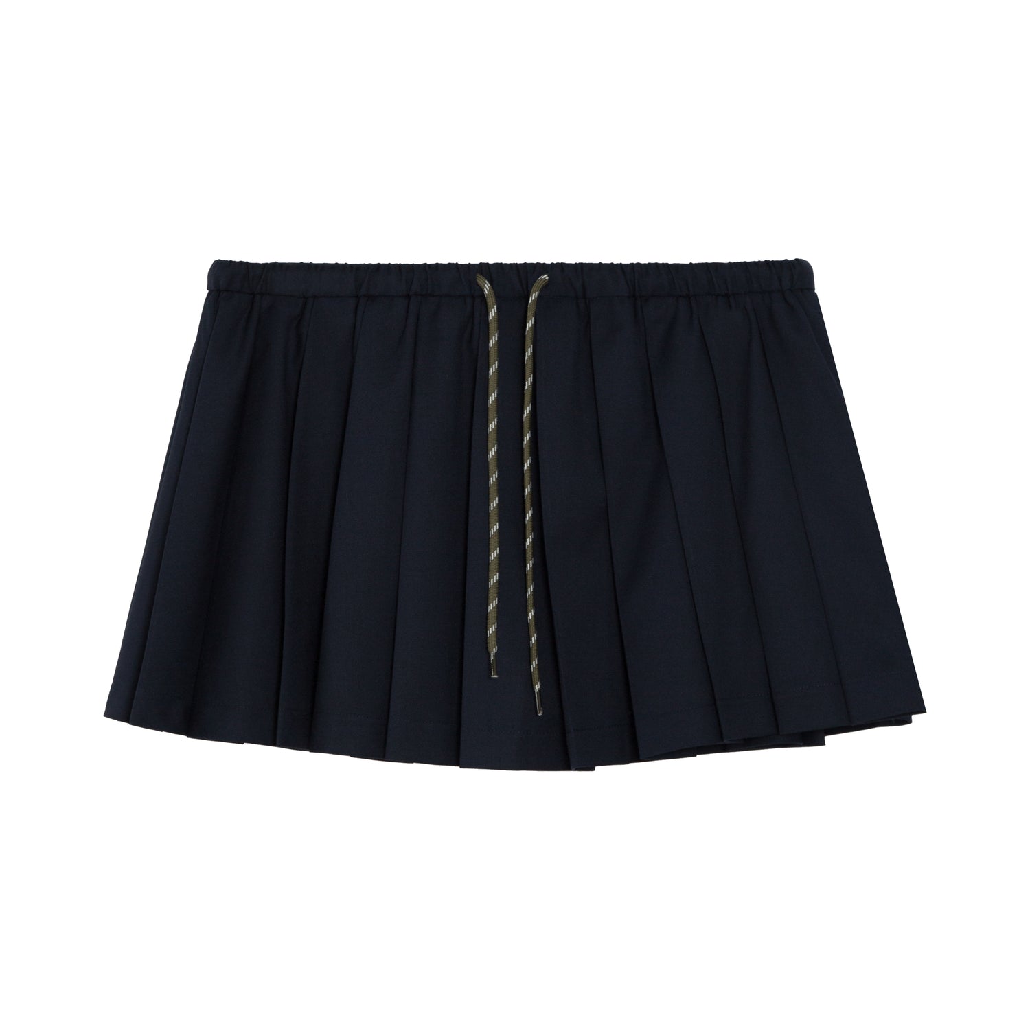 Women’s Drawstring Pleated Short Skirt