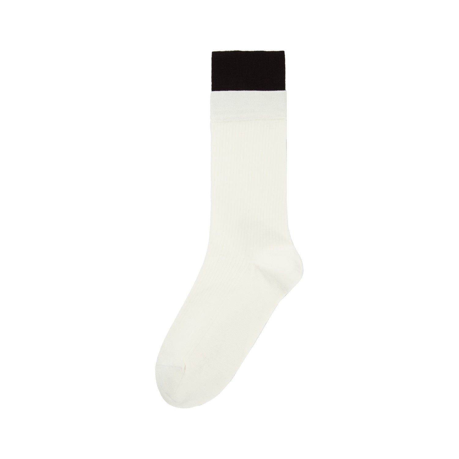 Women’s Mid-Calf Colorblock Double-Rib Sports Socks