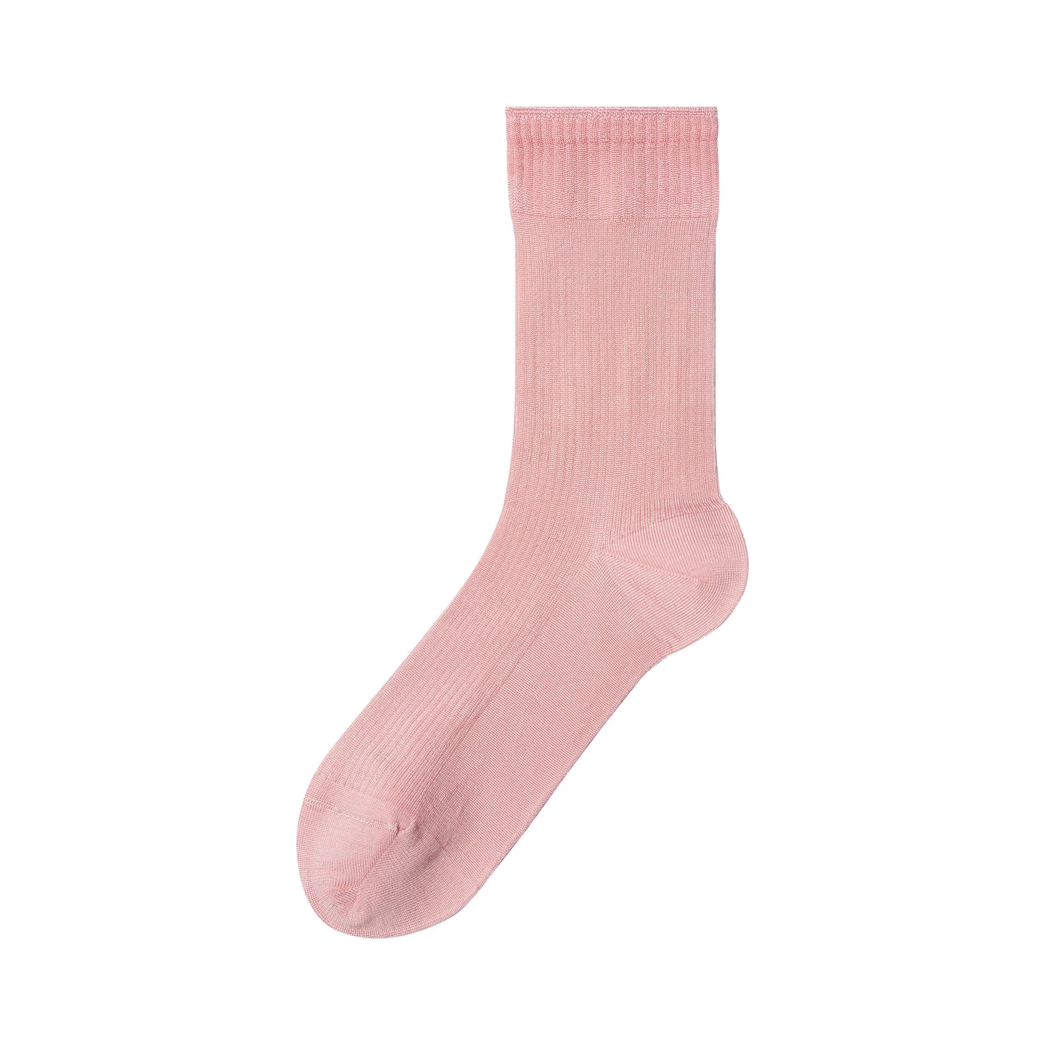 Women's Rayon Ribbed Crew Socks