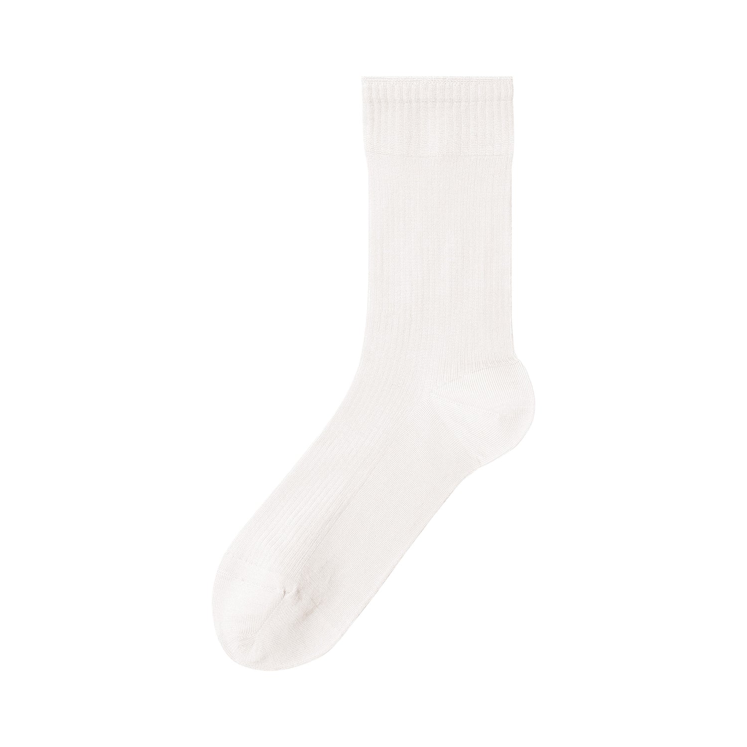 Women's Rayon Ribbed Crew Socks